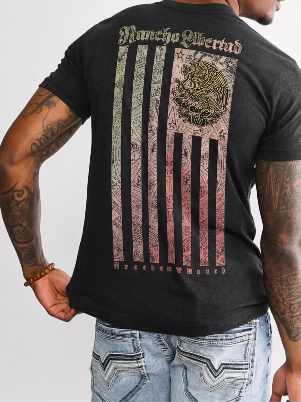 FREEDOM RANCH Rancho Libertad XL Black Tee